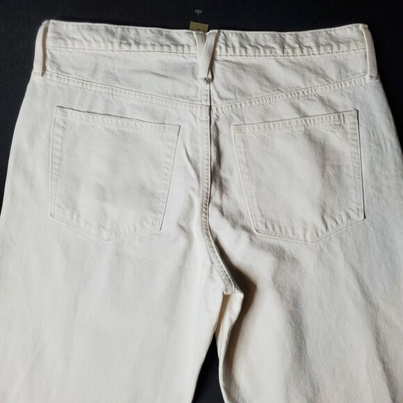 J. Crew Women's Size 31 NWT Slouchy Boyfriend Jean Distressed White - Picture 4 of 9